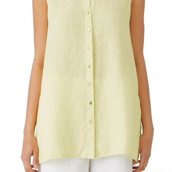 EILEEN FISHER
Sleeveless Cotton Tunic - Picture 3 of 7